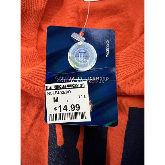 Syracuse Orangemen I Bleed Orange Basketball T-Shirt Size Medium - Picture 4 of 4